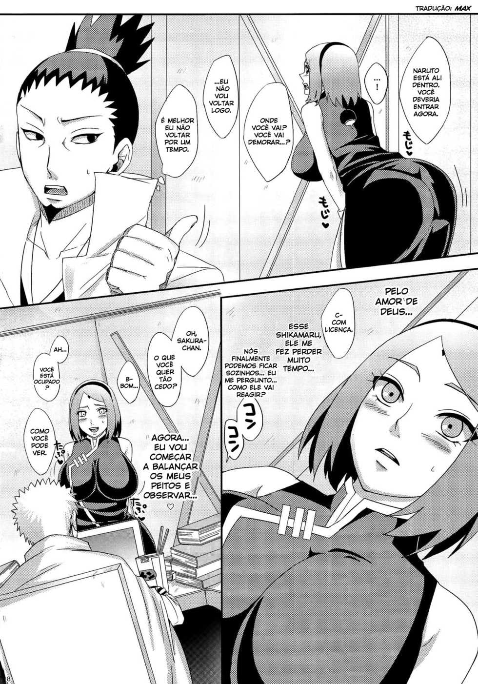 (C89) [Pucchu (Echigawa Ryuuka)] Konoha no Secret Service 2 (Boruto) [Portuguese-BR] [Max] - Page 6