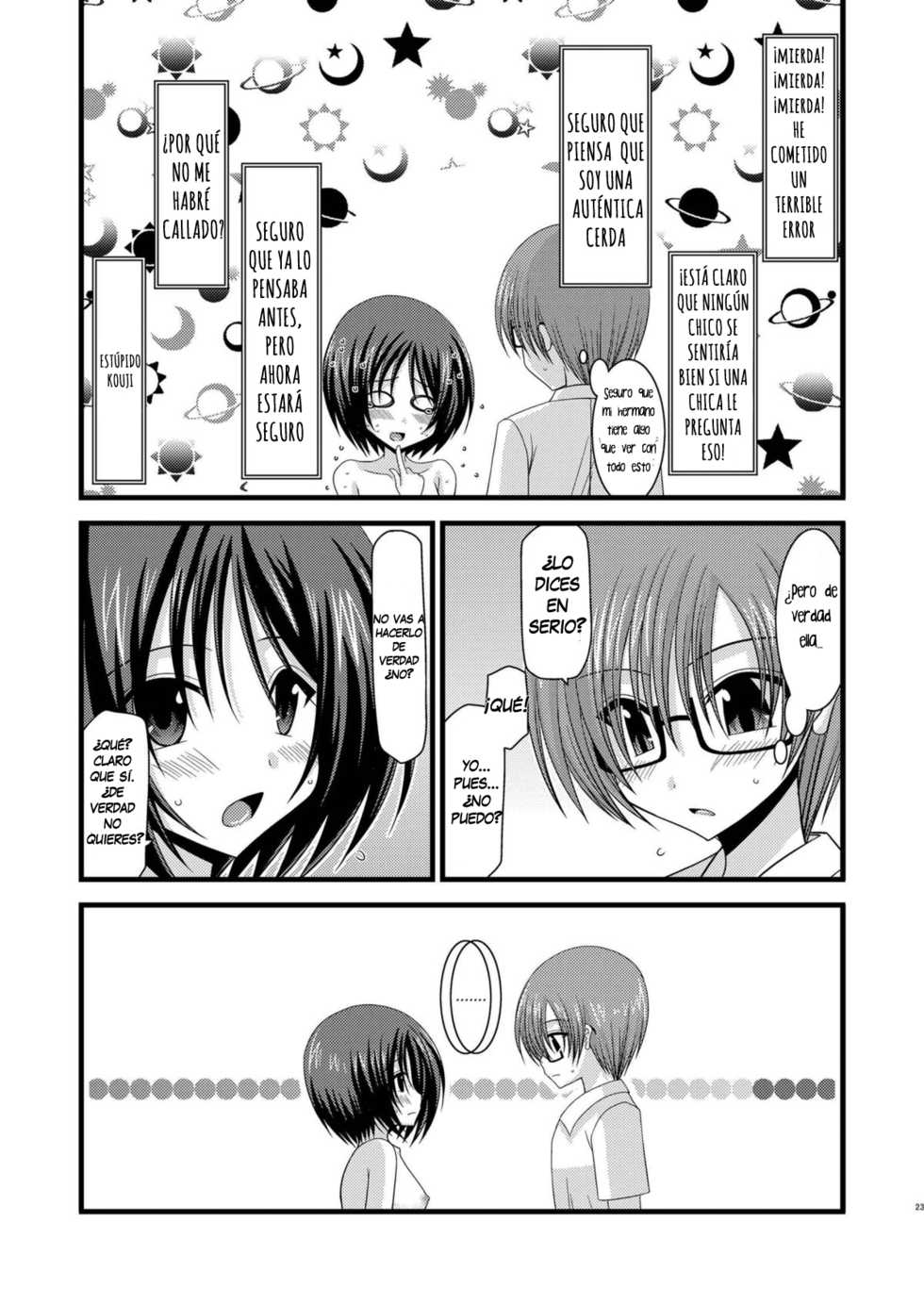 [valssu (Charu)] Roshutsu Shoujo Yuugi Kyuu | Exhibitionist Girl's Play 9 [spanish] [arKram] [Decensored] - Page 22