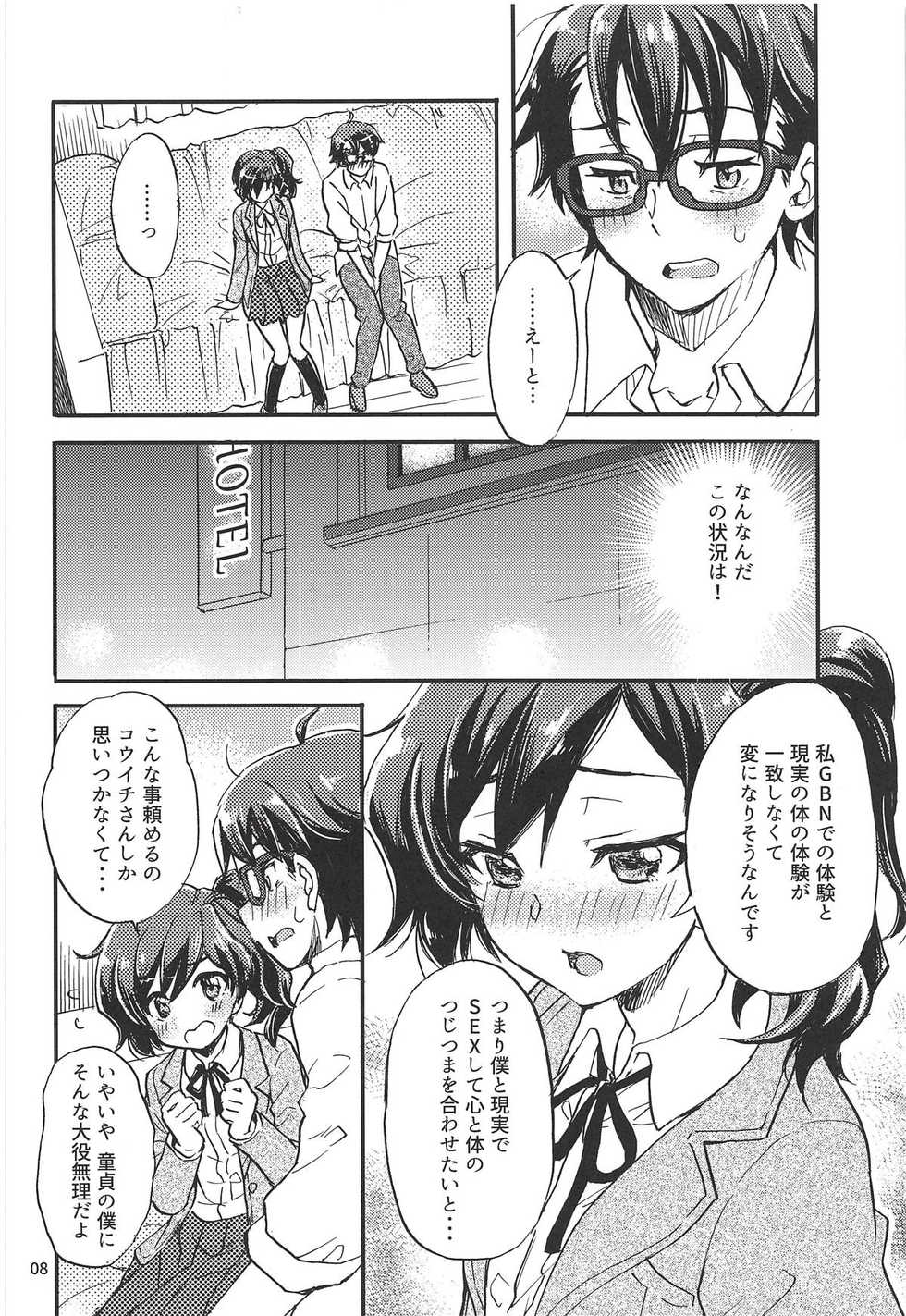 (C94) [Sukapon-Do (Kagawa Tomonobu, Yano Takumi)] "Ayame Continue~" (Gundam Build Divers) - Page 7
