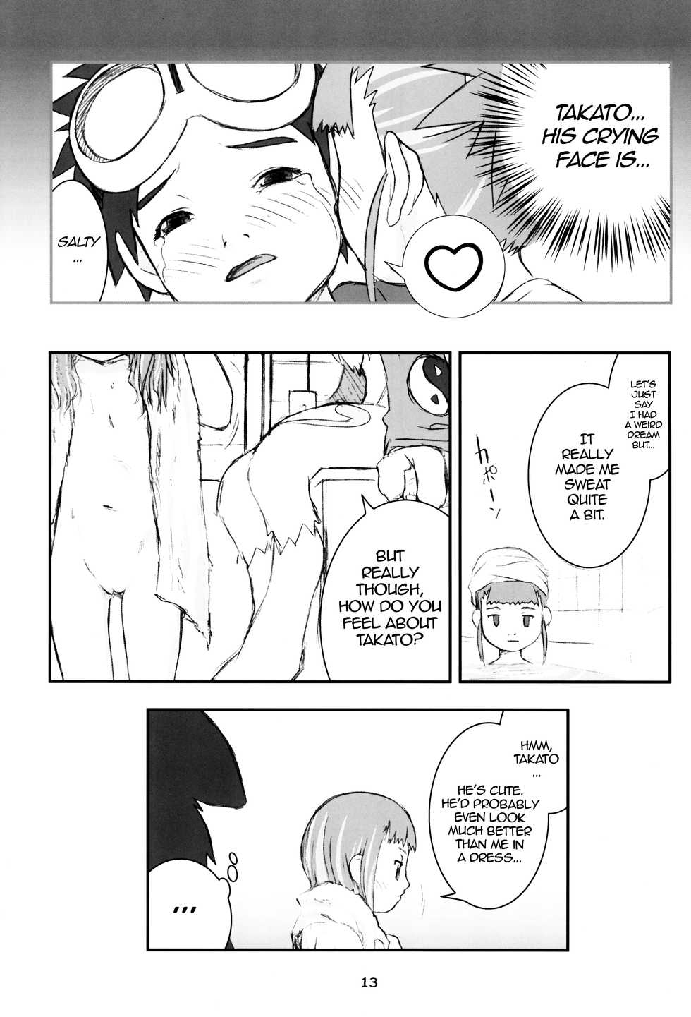 (C60) [Sanketsushuu, TURING GAME (Sanzui)] MY LOVER IN THE BLUR OF THE GHOSTS (Digimon Tamers) [English] [ATF] - Page 12