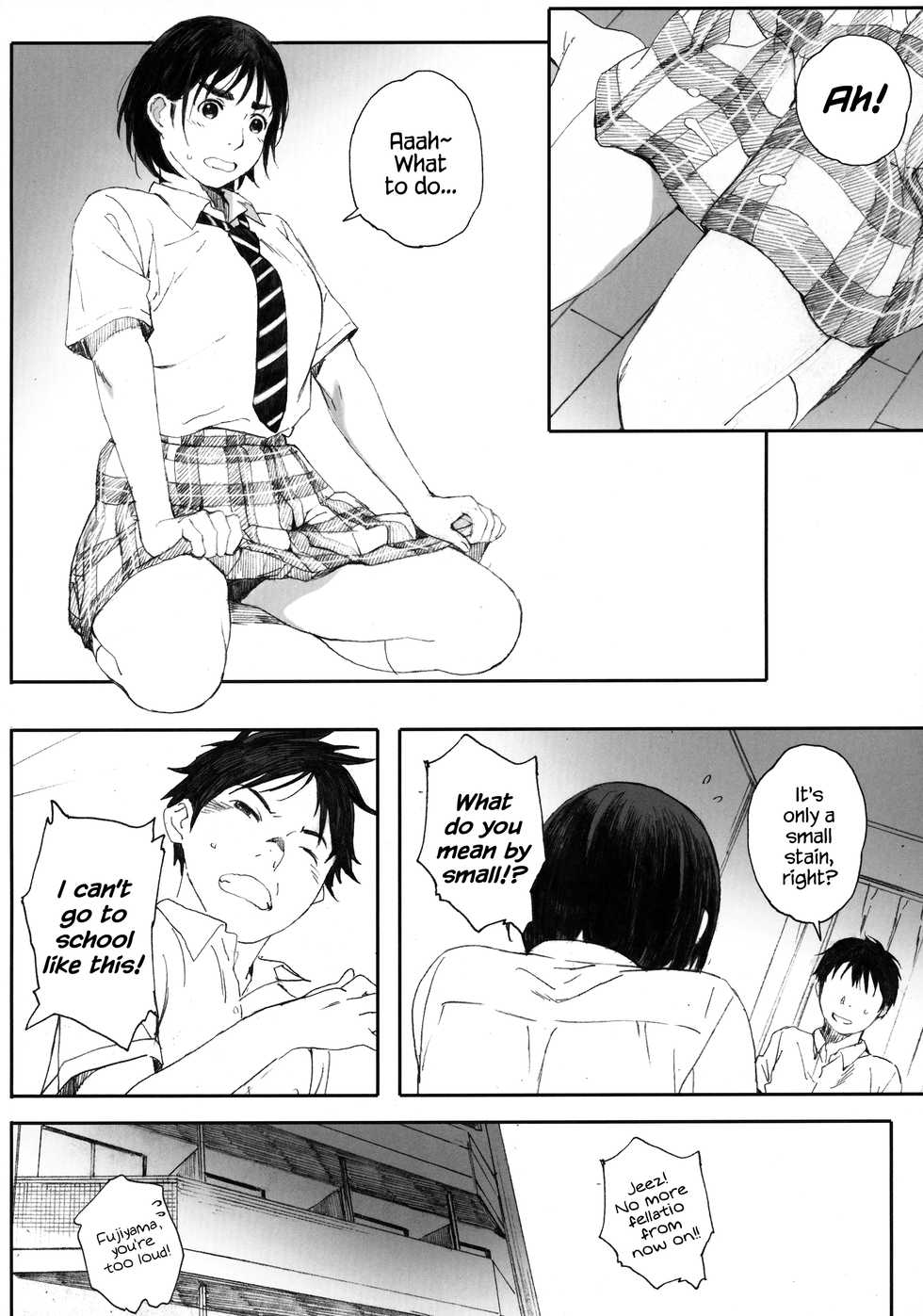 (COMIC1☆13) [Kansai Orange (Arai Kei)] Boku no Kanojo 2 (Fujiyama-san wa Shishunki) [English] {Hennojin} - Page 35