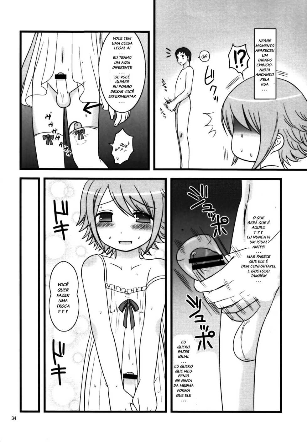 (C75) [Rorororomo (Genta)] Warashibe Shounen (Shounen Iro Zukan 9 ~Otogikko~) [Portuguese-BR] [LIANEF] - Page 6