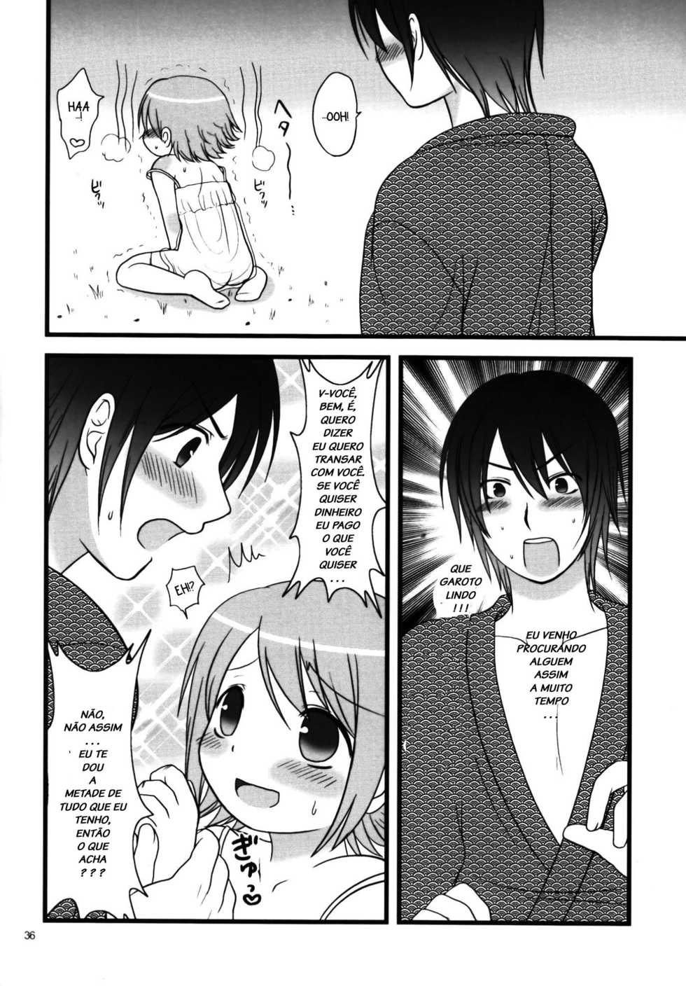 (C75) [Rorororomo (Genta)] Warashibe Shounen (Shounen Iro Zukan 9 ~Otogikko~) [Portuguese-BR] [LIANEF] - Page 8