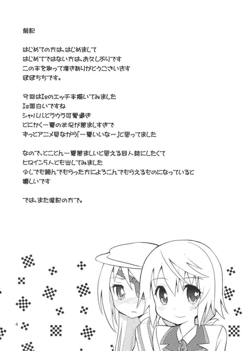 (COMIC1☆5) [Popochichi (Yahiro Pochi)] This is Harlem (Infinite Stratos) [Russian] [Girodjet] - Page 3