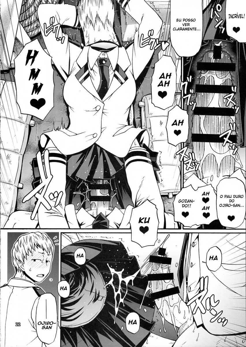 (C89) [CELLULOID-ACME (Chiba Toshirou)] M+M (My Hero Academia) [Portuguese-BR] - Page 21