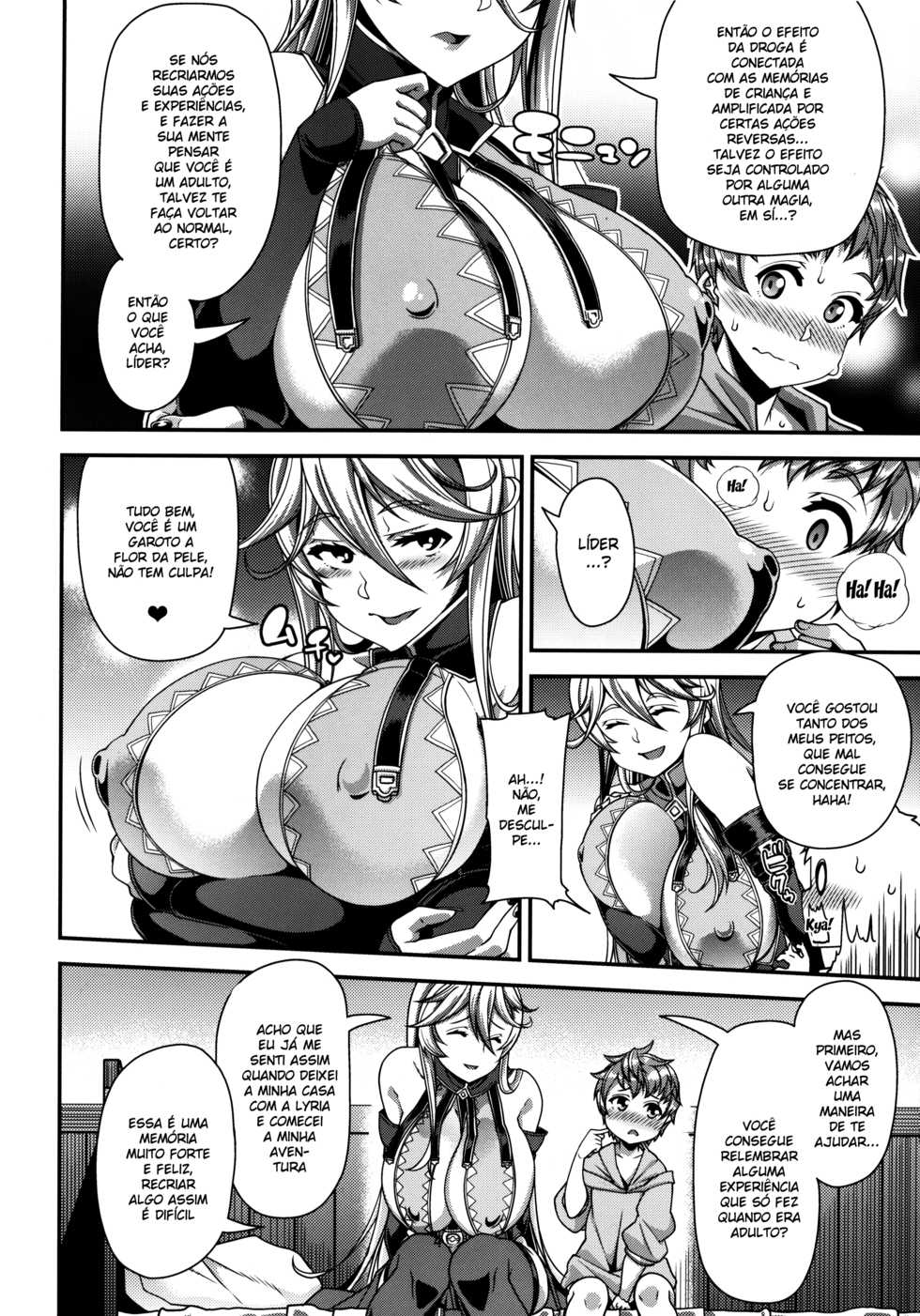 (C92) [satsukiimonet (Satsuki Imonet)] OVER DRIVE ♂ Shiteru Mitai (Granblue Fantasy) [Portuguese-BR] - Page 5