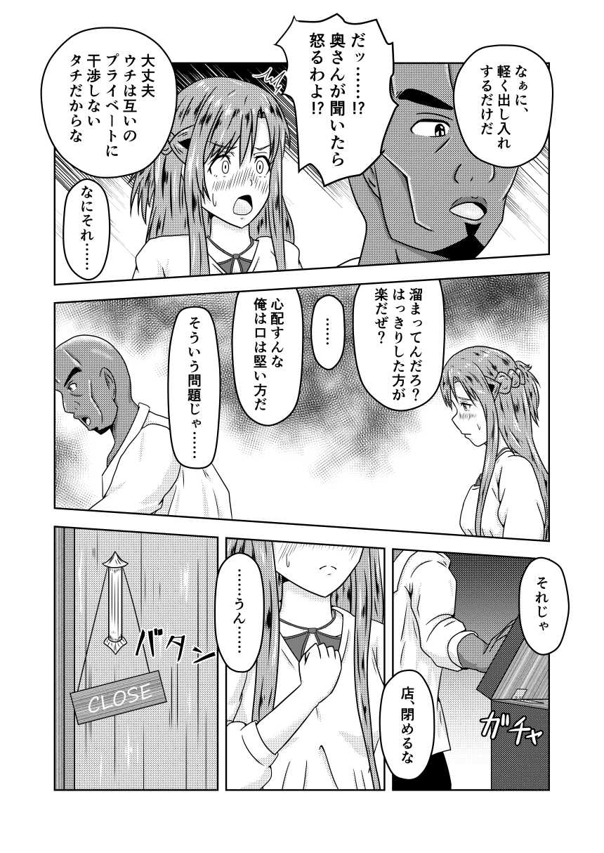 [Fujimiya Siryu] Asuna-san ga Agil ni Netorareru Ohanashi (Sword Art Online) - Page 5