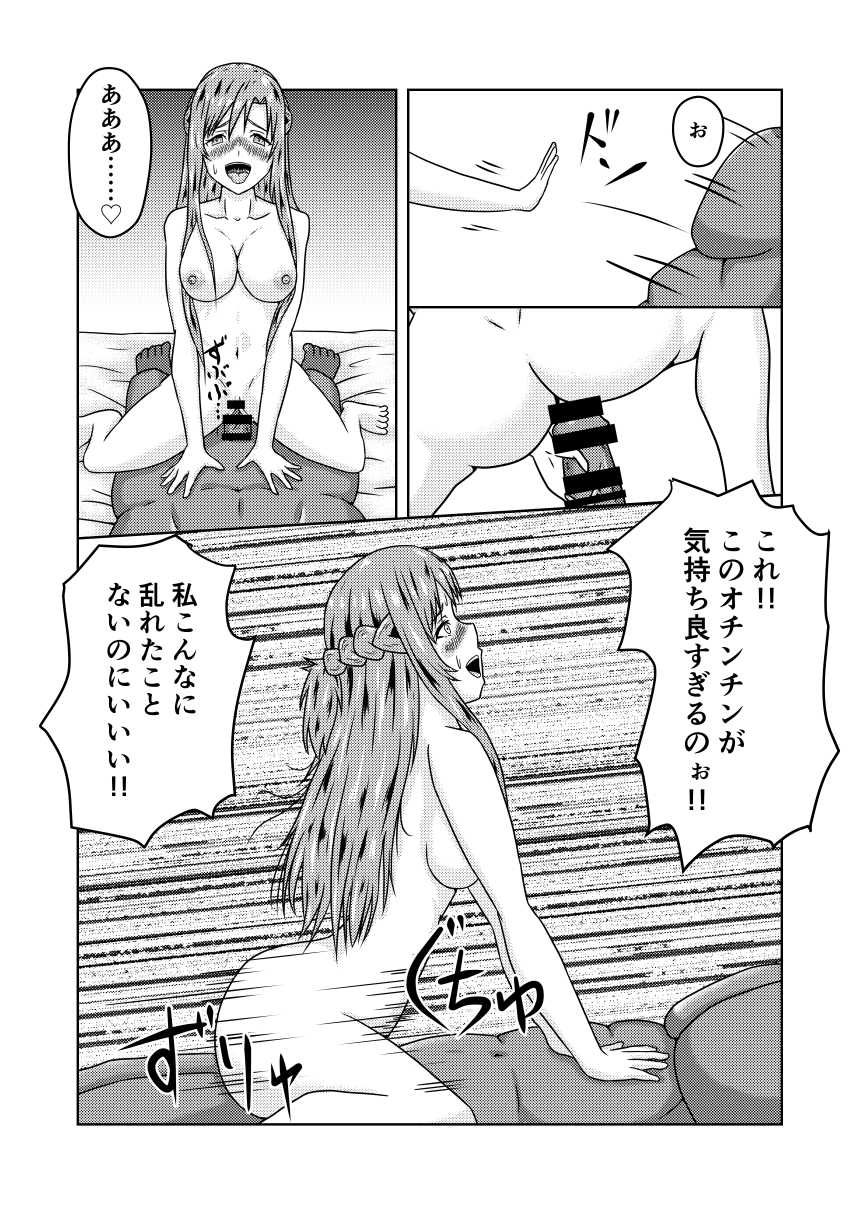 [Fujimiya Siryu] Asuna-san ga Agil ni Netorareru Ohanashi (Sword Art Online) - Page 39