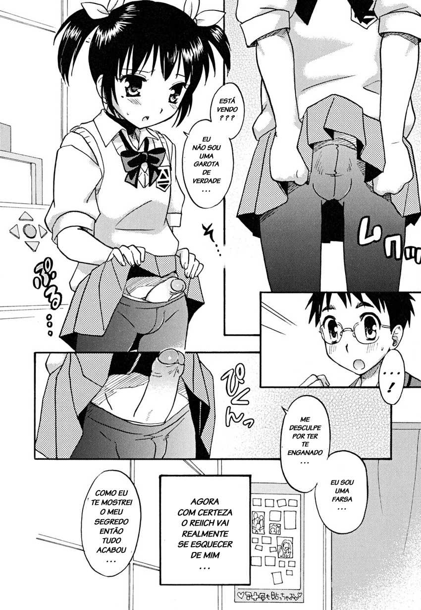 [Tachibana Momoya] Houkago Trans | Transition after school (Shounen Shikou 22 - Josou Fantasy) [Portuguese-BR] [LIANEF] - Page 8