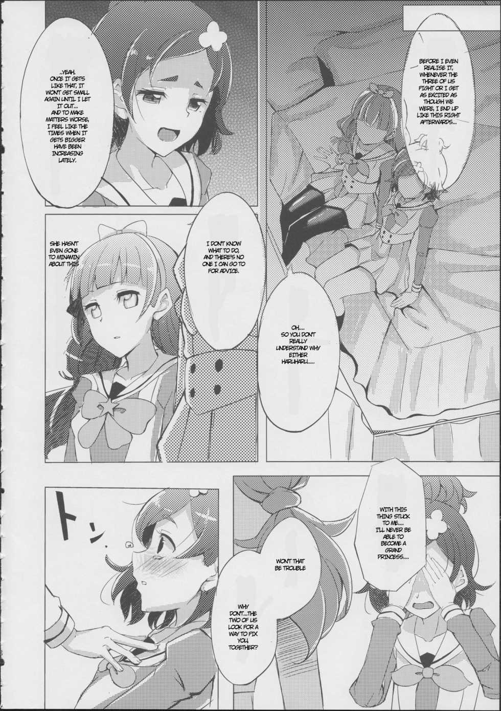 (C88) [grand-slum (Cure Slum)] HaruHaru to Kirara-chan no Naishogoto (Go! Princess PreCure) [English] - Page 5