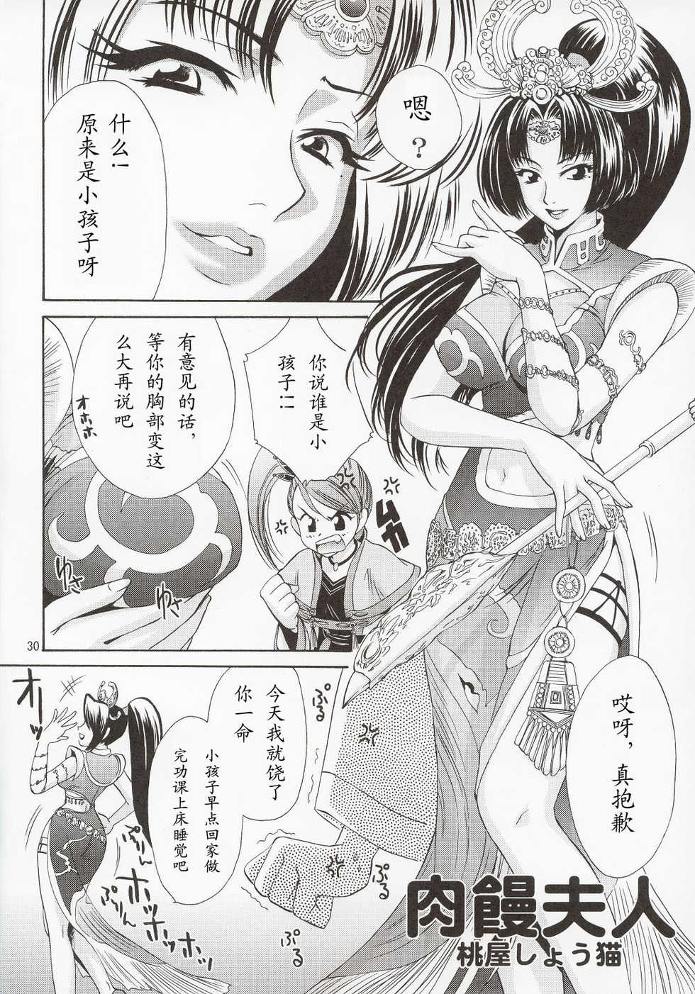 (C63) [U.R.C (Momoya Show-Neko)] In Sangoku Musou (Dynasty Warriors) [Chinese] - Page 29