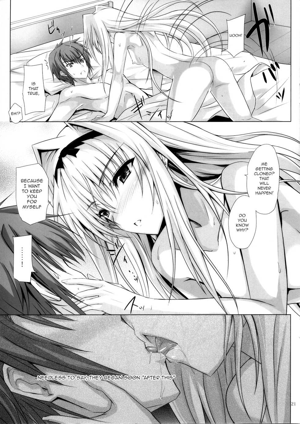 (C85) [Veronica no Ha (Noba)] HAMMER:3P (Pastel Chime 3) [English] [Comfy Pillows Scans] - Page 20