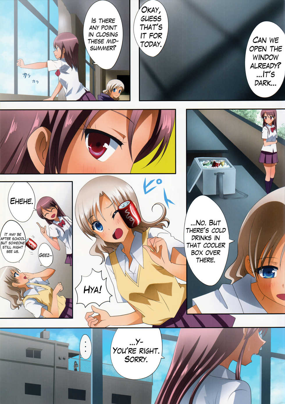 (C90) [Ishikawa Pro (Ishikawa Naoya)] Kuttsukiboshi -Kikenna Senpai- | -Dangerous Senpai- (Kuttsukiboshi) [English] - Page 4