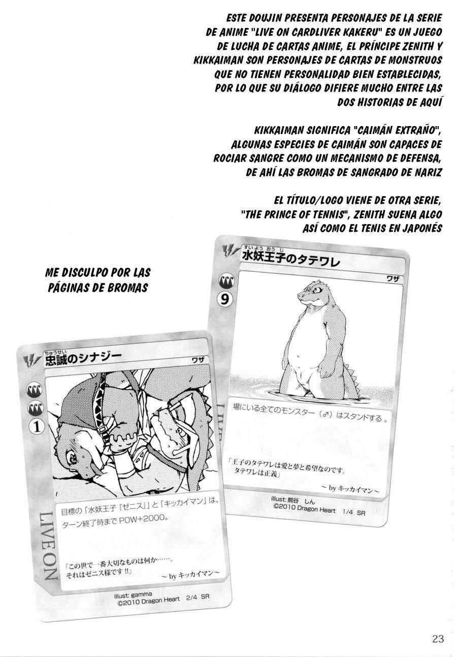 [Dragon Heart (gamma)] Zenith no Ouji-sama [Spanish] [Haoru] - Page 22