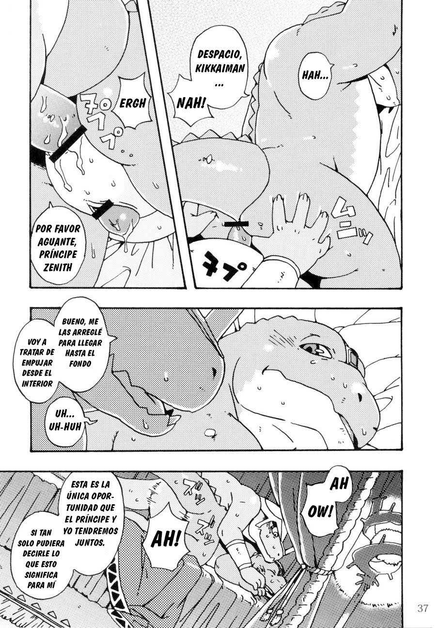 [Dragon Heart (gamma)] Zenith no Ouji-sama [Spanish] [Haoru] - Page 36