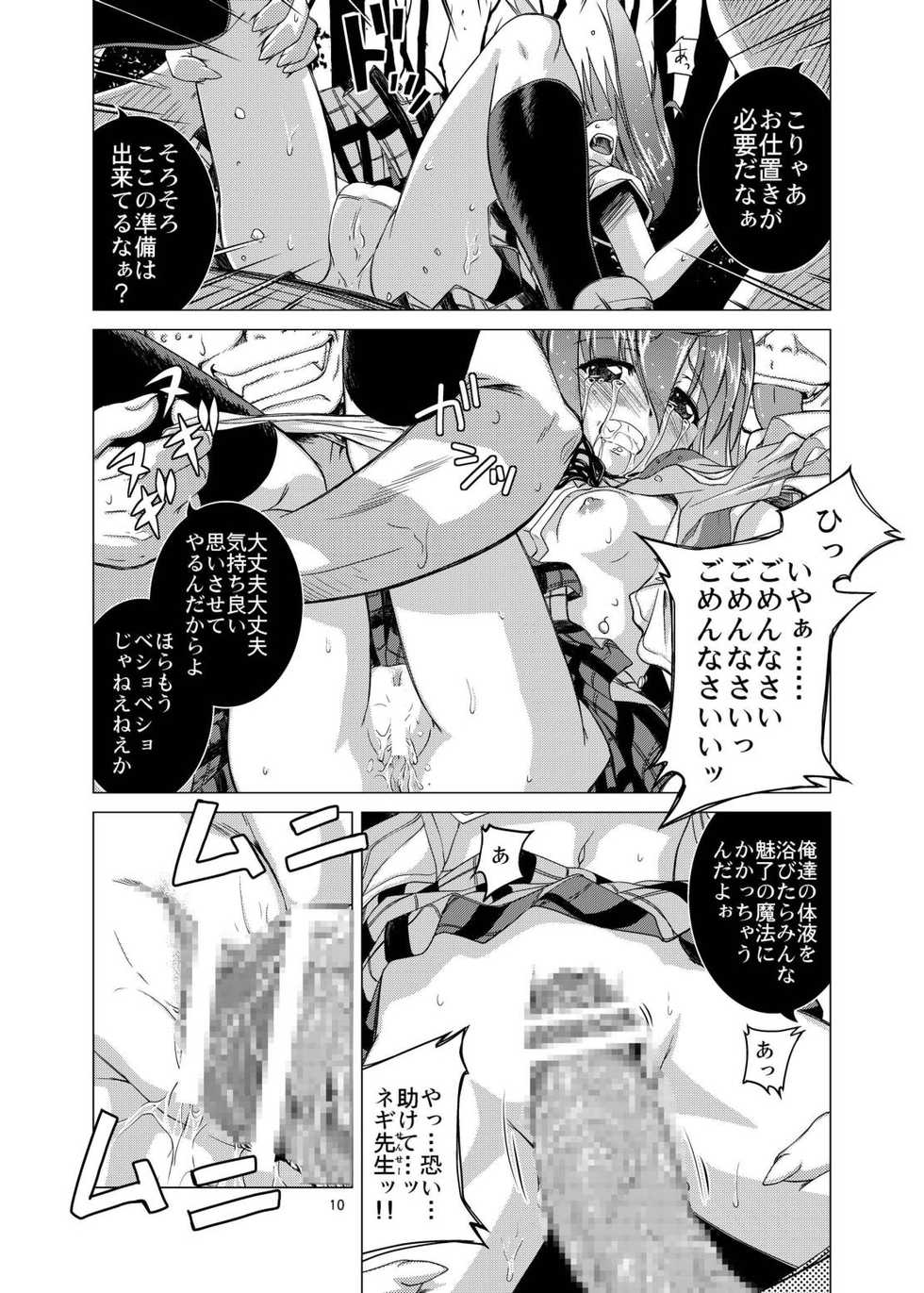 [Fuusa Ryouiki (Nanami Shizuka)] Koudenatsu Taiki Dengen (Mahou Sensei Negima!) - Page 10