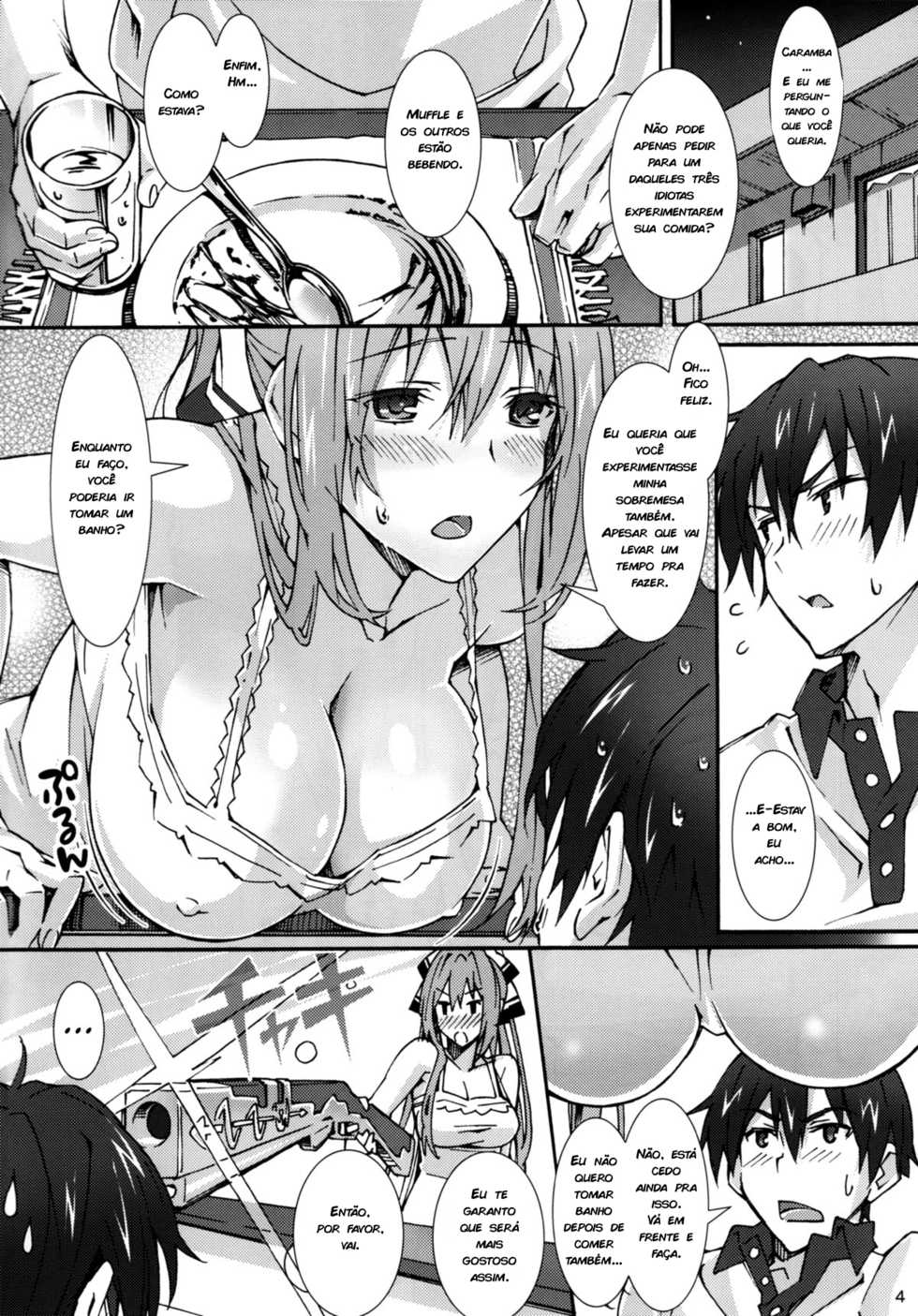 (C88) [pinvise (Suzutsuki Kurara)] Real Intention (Amagi Brilliant Park) [Portuguese-BR] [zk3y] - Page 5