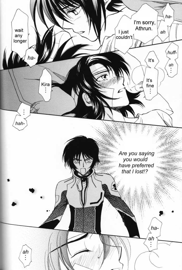 (Mimiket 13) [Yougekishu (Arina Toshimi)] Shakunetsu (Gundam SEED DESTINY) [English] [Arigatomina] - Page 15