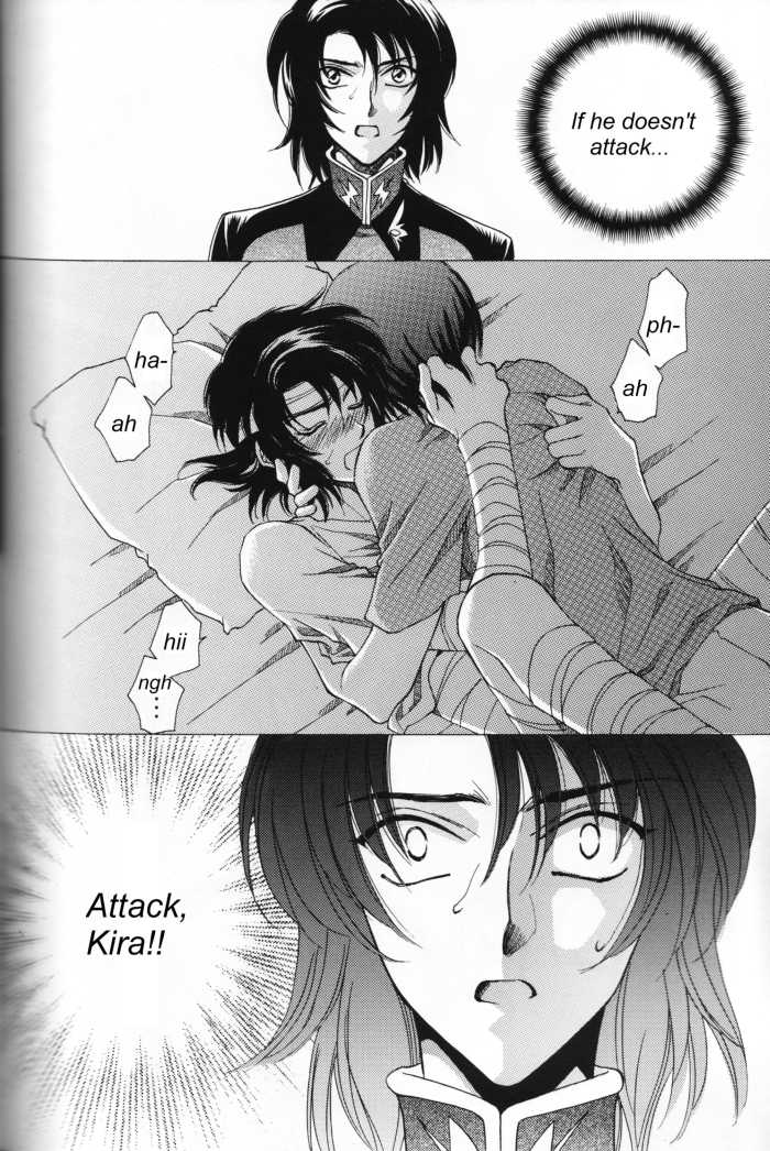 (Mimiket 13) [Yougekishu (Arina Toshimi)] Shakunetsu (Gundam SEED DESTINY) [English] [Arigatomina] - Page 18