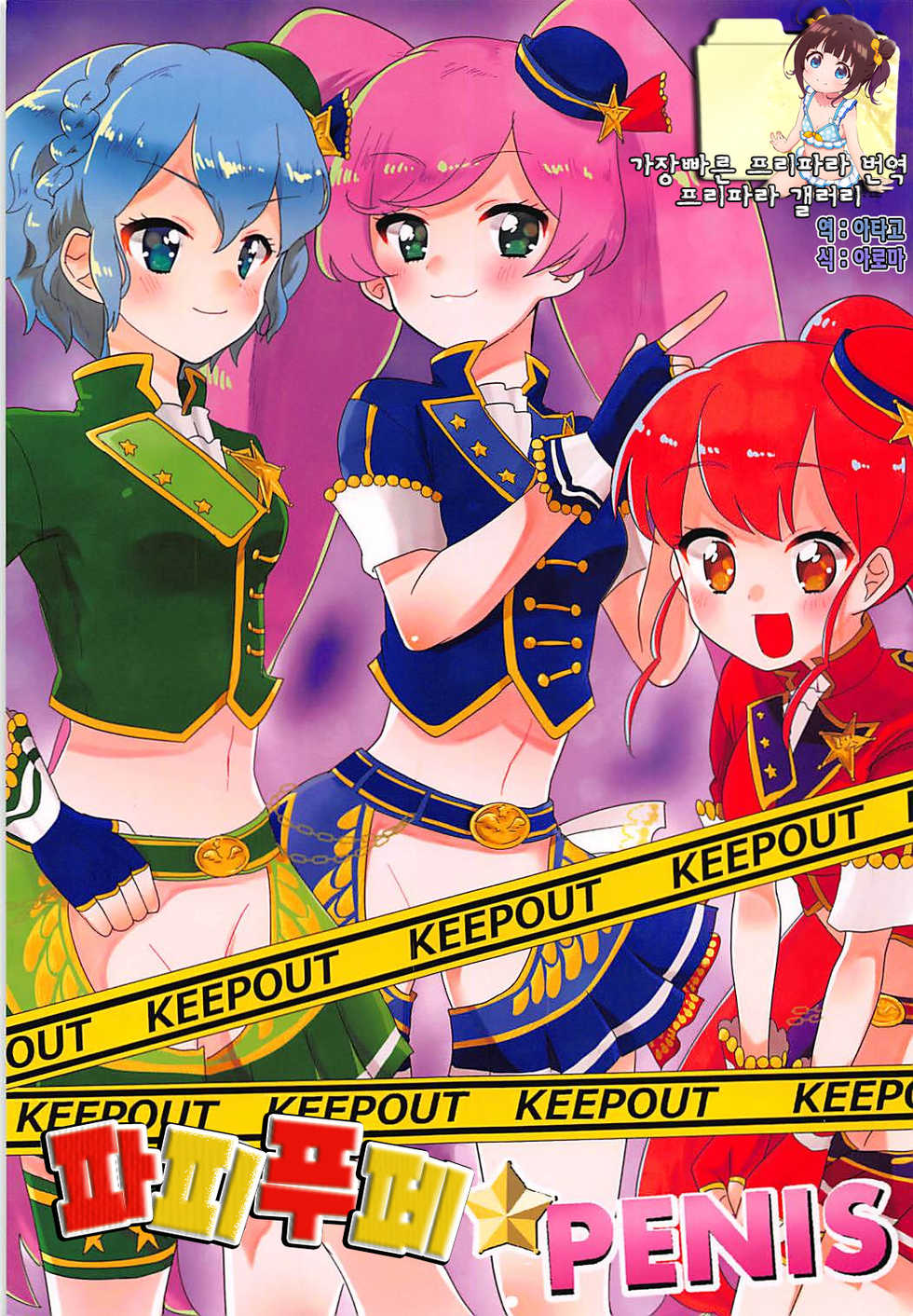 (C91) [Shan Maryland (Natin)] Papipupe PENIS (PriPara) [Korean] - Page 1