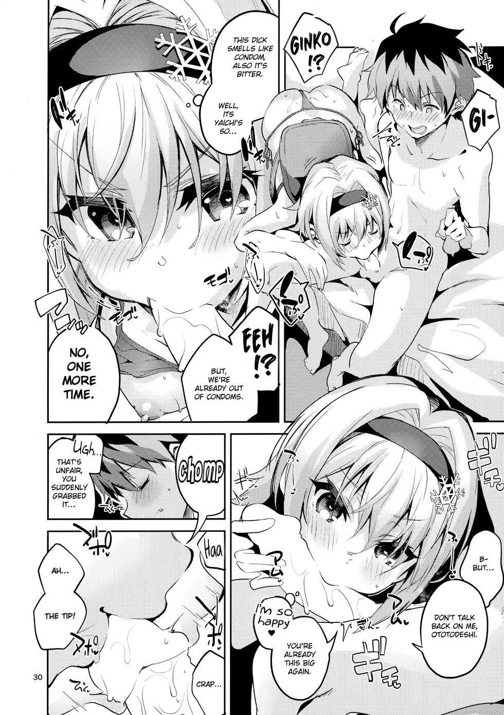 (COMIC1☆13) [Circle-FIORE (Ekakibit)] Anedeshi no Ichiban Nagai Hi | Anedeshi's Longest Day (Ryuuou no Oshigoto!) [English] [obsoletezero] - Page 29