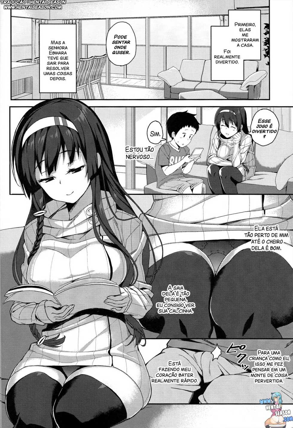 (C90) [Ginshari. (Ishizuchi Ginko)] Onee-chan to Asobou | Let's Play with Onee-chan [Portuguese-BR] - Page 3