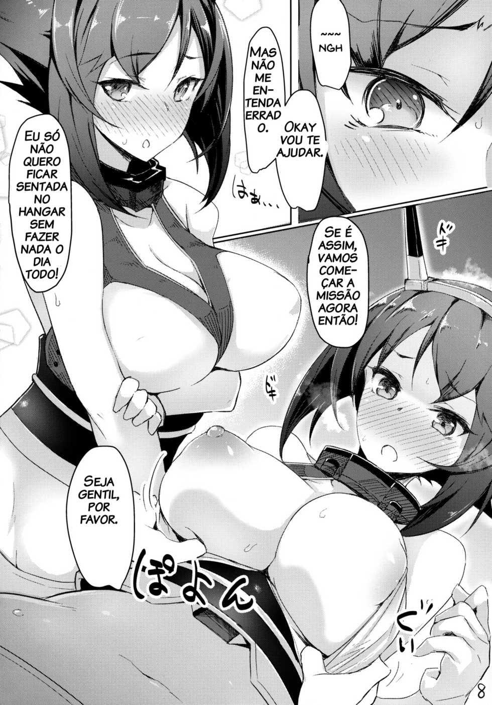 (C84) [INYM (Inayama)] Mucchiri (Kantai Collection -KanColle-) [Portuguese-BR] [QuemTraduzio?] - Page 7