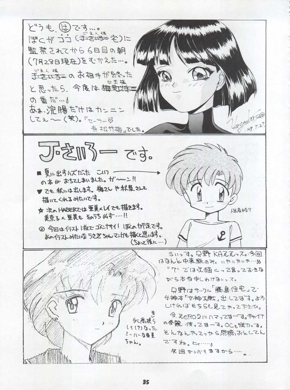 (C50) [Umesuke (Umemachi Syouji)] HABER 8 ~SILVER MOON~ (Bishoujo Senshi Sailor Moon) - Page 35