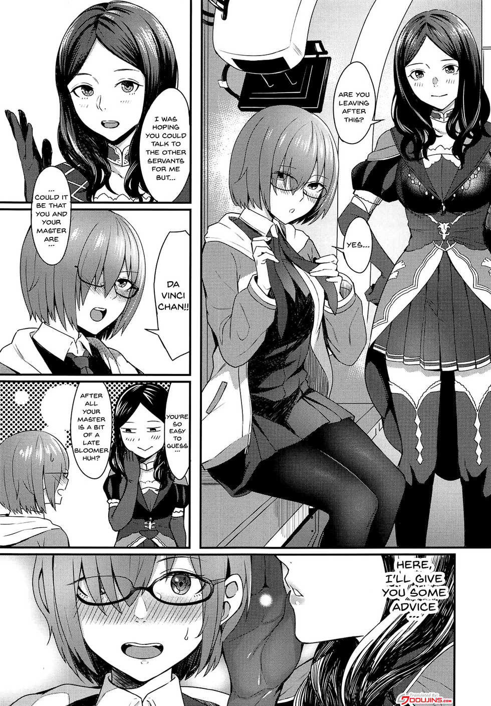 (C94) [Screaming DOG (Inukami)] Mash Kyrielight no Makuaigeki | Mash Kyrielight's Intermission (Fate/Grand Order) [English] {Doujins.com} - Page 2