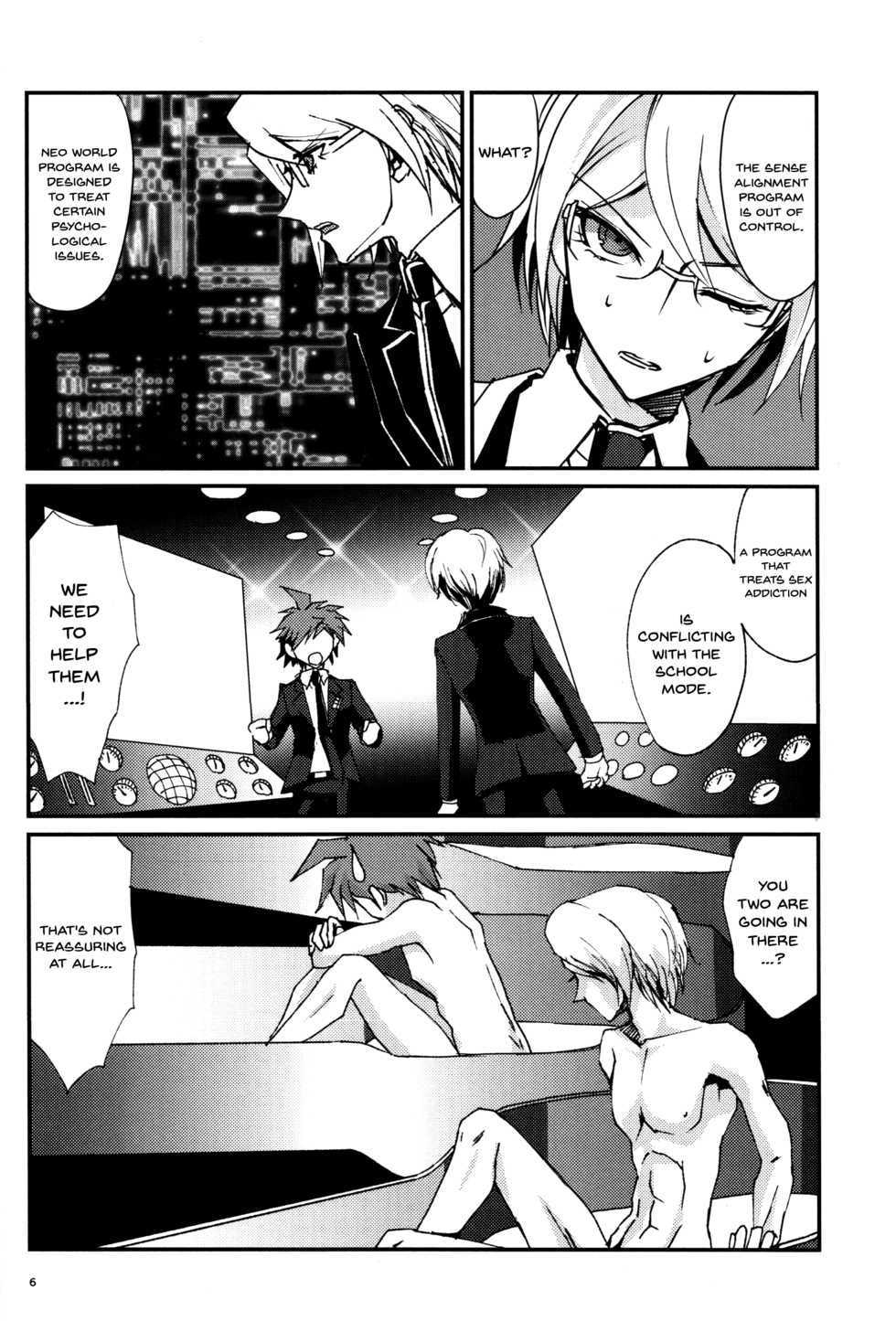 (Break Shot! 4) [Peneya (Koutei Penko)] PEEP GAME (Danganronpa) [English] [Doujins.com] - Page 5