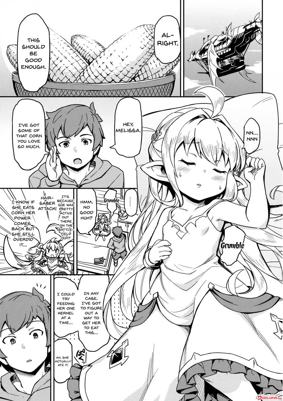 [SECREDER (Jingai Modoki)] Morokoshi Hime wa Power Max ni Shitai (Granblue Fantasy) [English] [Doujins.com] [2018-08-24] - Page 4