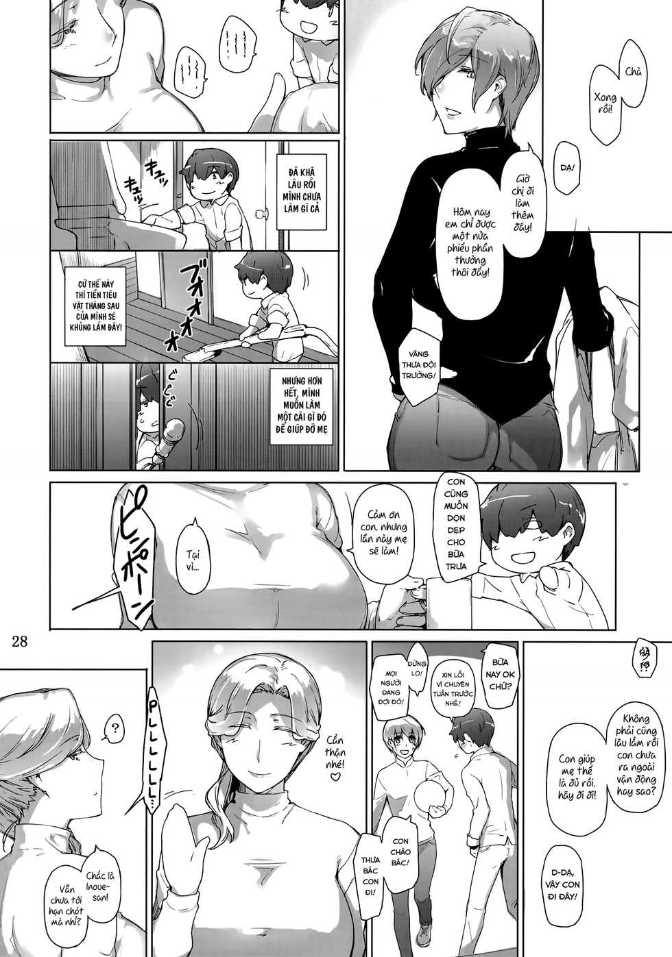 (C94) [MTSP (Jin)] Tanemori-ke no Katei Jijou 1 [Vietnamese Tiếng Việt] [T.K Translation Team - Seian] - Page 27