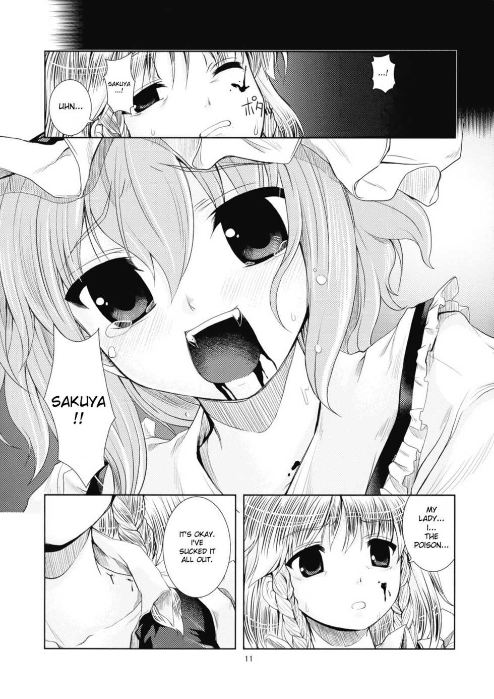 (ComiComi13) [Memoria (Tilm)] Bloody Blood (Touhou Project) [English] [desudesu] - Page 11