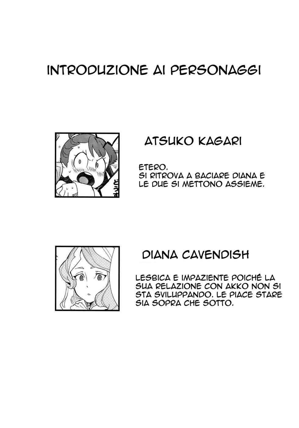 (C92) [Daichibokujou (Makiba)] xxx (Little Witch Academia) [Italian] {Hentai Fantasy} - Page 3