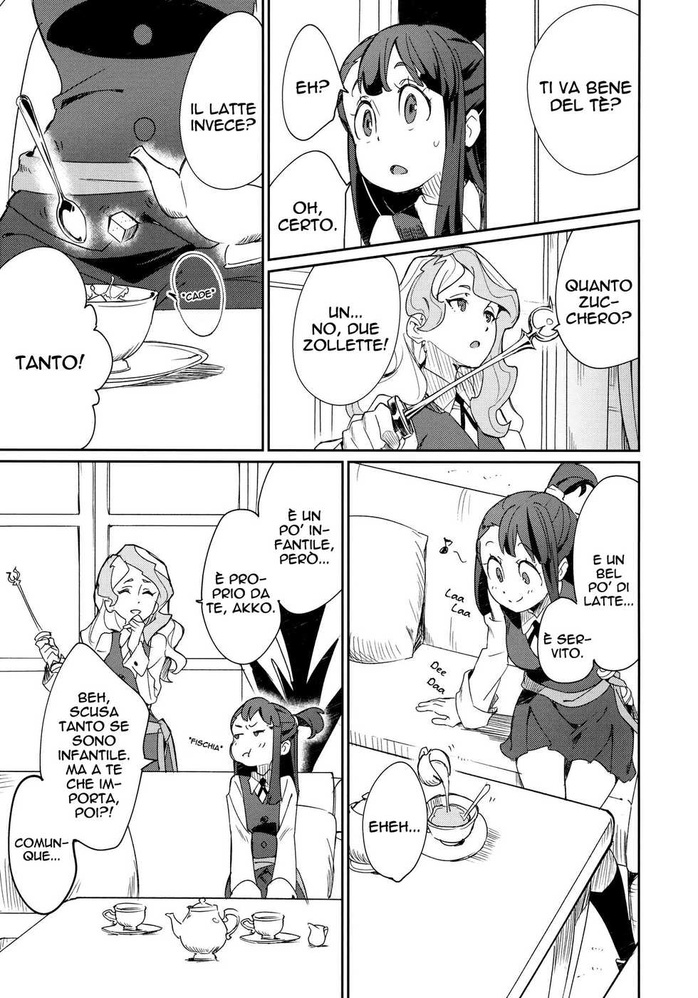 (C92) [Daichibokujou (Makiba)] xxx (Little Witch Academia) [Italian] {Hentai Fantasy} - Page 6
