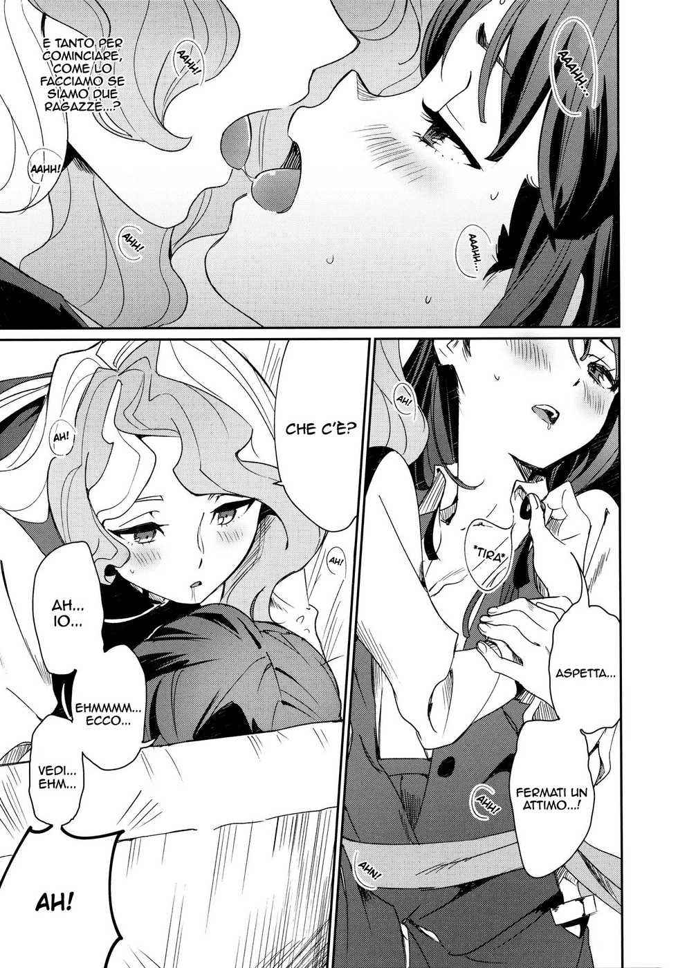 (C92) [Daichibokujou (Makiba)] xxx (Little Witch Academia) [Italian] {Hentai Fantasy} - Page 12