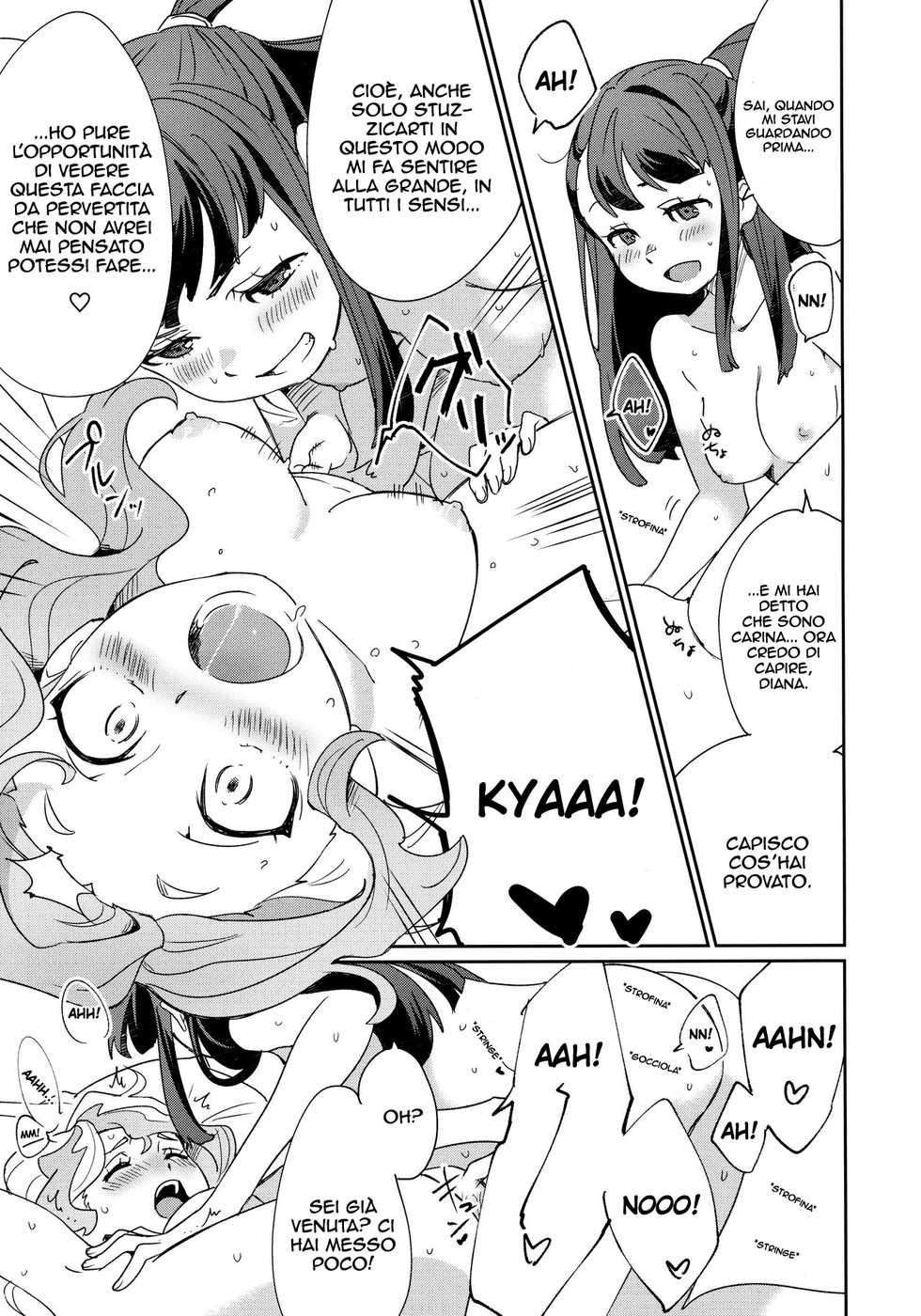 (C92) [Daichibokujou (Makiba)] xxx (Little Witch Academia) [Italian] {Hentai Fantasy} - Page 36