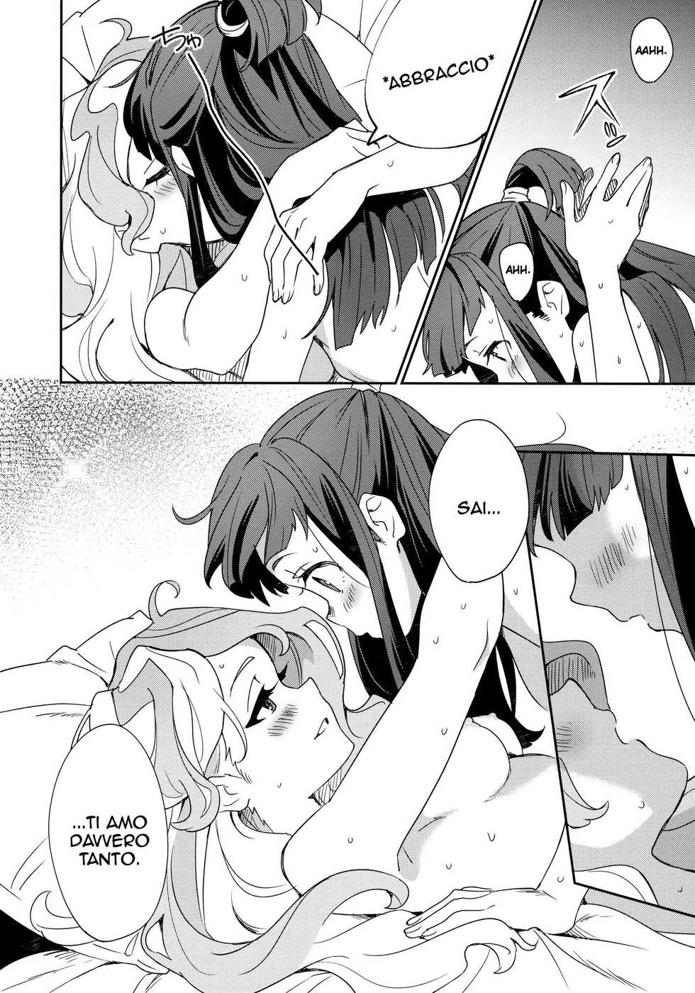 (C92) [Daichibokujou (Makiba)] xxx (Little Witch Academia) [Italian] {Hentai Fantasy} - Page 37