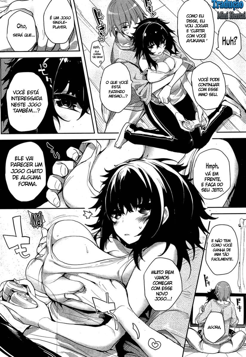 [Mutsutake] Haijin-kei Kanojo | Game Addict Girlfriend (COMIC HOTMiLK 2010-12) [Portuguese-BR] - Page 8