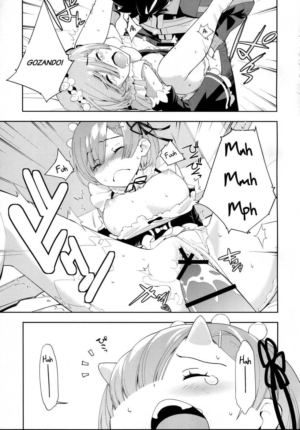 (C91) [Hapoi-Dokoro (Okazaki Takeshi)] CHOICE 2 (Re:Zero kara Hajimeru Isekai Seikatsu) [Portuguese-BR] - Page 9