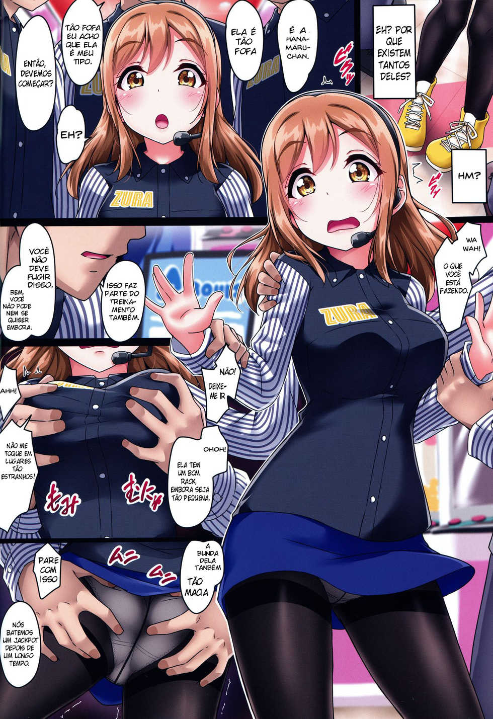 (C93) [corori (Yopparai Oni?)] HANAKAN Nande Konna Koto ni Naru zura!? (Love Live! Sunshine!!) [Portuguese-BR] - Page 3