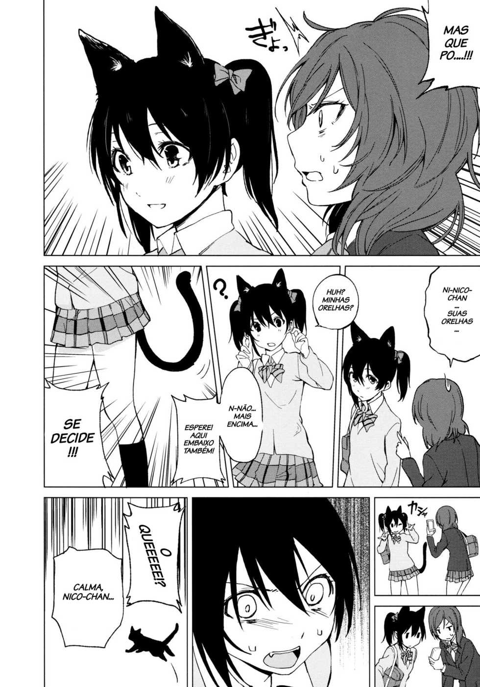 (Bokura no Love Live! 15) [Tatakai no Kiseki (Senyuu)] Nico Maki Nyan Nyan Hon (Love Live!) [Portuguese-BR] - Page 6