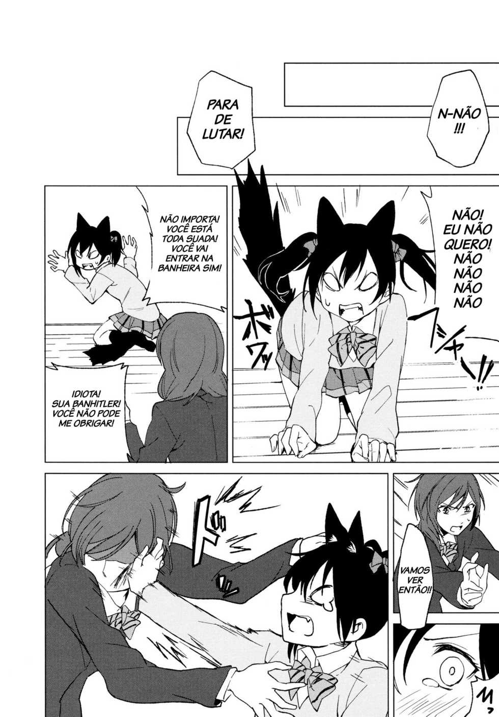 (Bokura no Love Live! 15) [Tatakai no Kiseki (Senyuu)] Nico Maki Nyan Nyan Hon (Love Live!) [Portuguese-BR] - Page 22