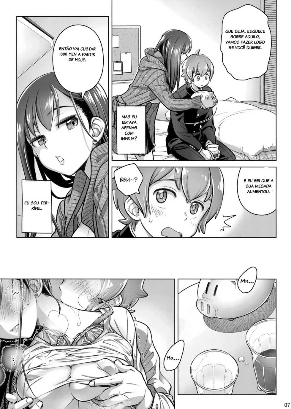 (COMITIA124) [Otaku Beam (Ootsuka Mahiro)] Stay by Me Period [Portuguese-BR] - Page 6