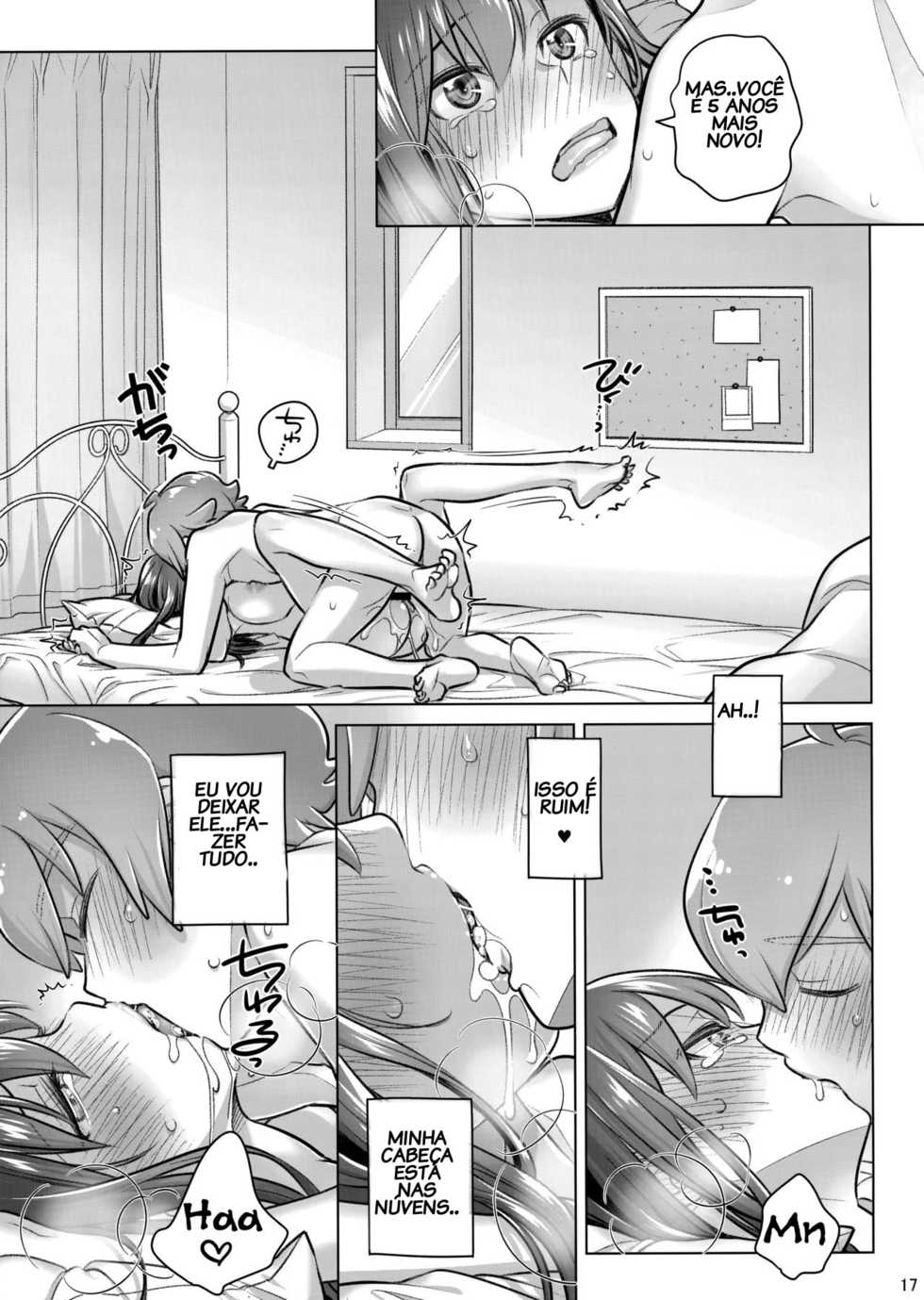 (COMITIA124) [Otaku Beam (Ootsuka Mahiro)] Stay by Me Period [Portuguese-BR] - Page 16