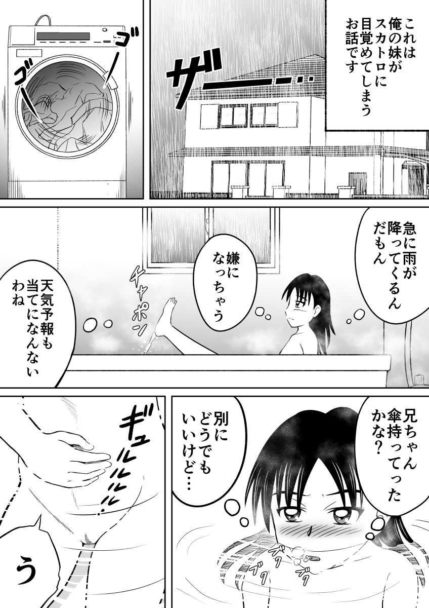 [Hitotsukami (Kitamura Kouichi)] Scat ni Mezamete Shimatta Imouto - Page 3