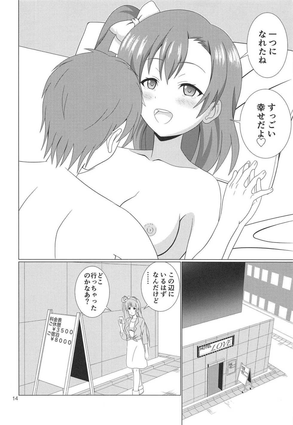 (C94) [MagicalFlight (Juujou Tatami)] Hikisaku Kotori (Love Live!) - Page 13