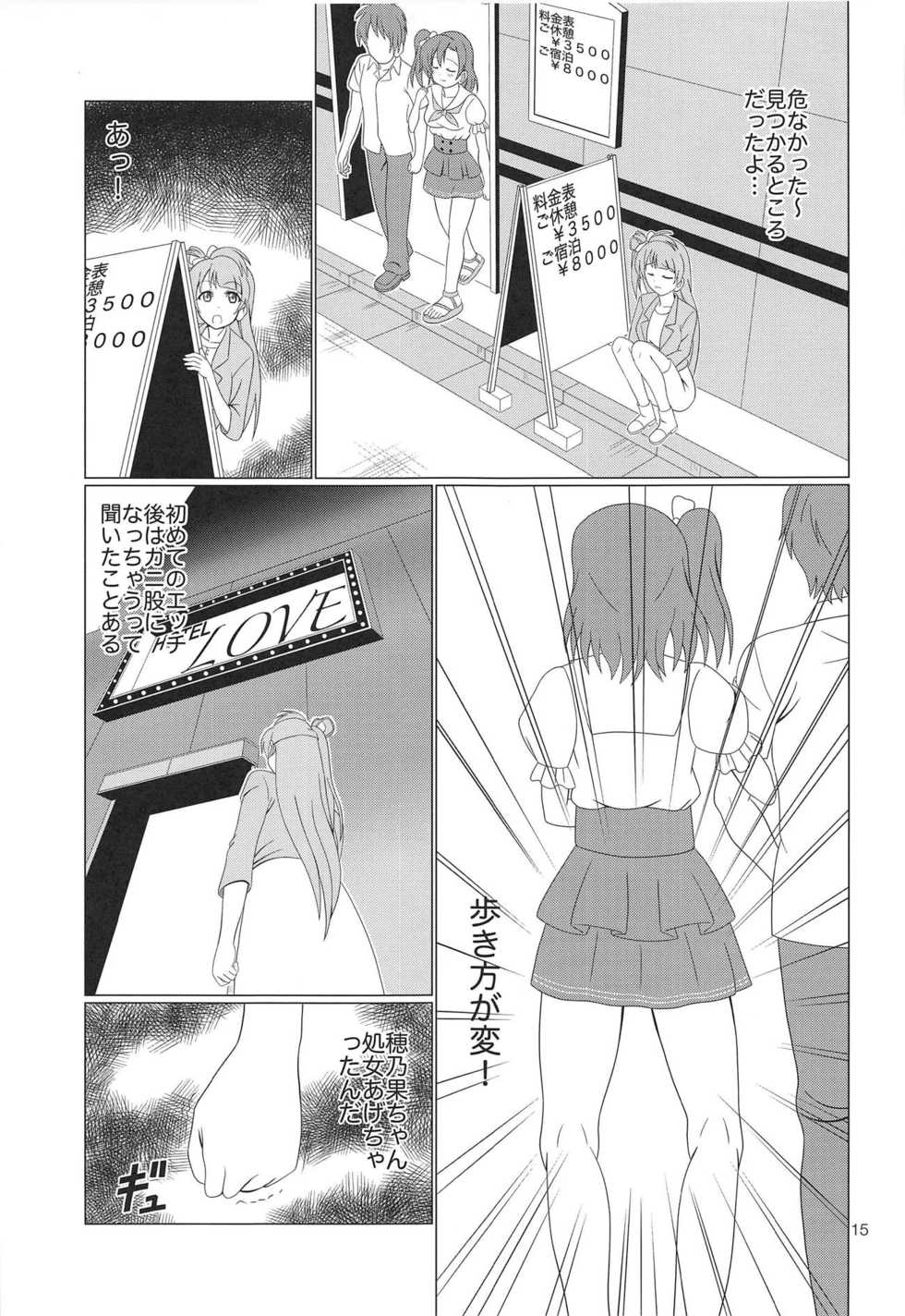 (C94) [MagicalFlight (Juujou Tatami)] Hikisaku Kotori (Love Live!) - Page 14