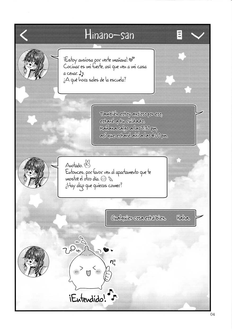 (C94) [Umi no Sachi (Suihei Sen)] Onekatsu no Susume [Spanish] [Ero-Ecchi Scanlation + NicoNiiScans] - Page 4