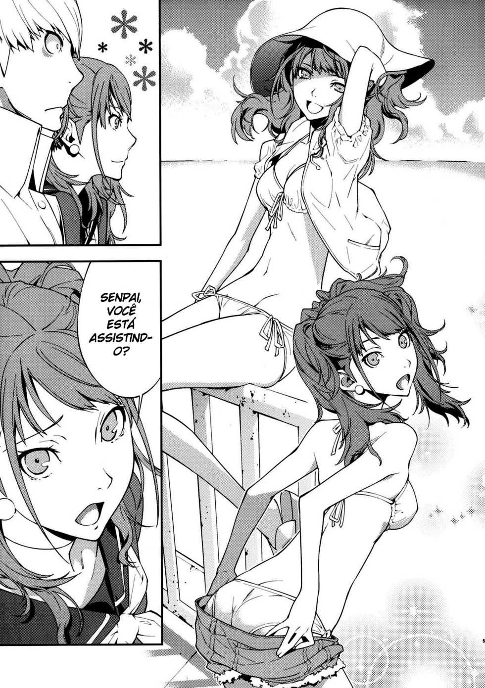 (C81) [Hapoi-Dokoro (Okazaki Takeshi)] Rise Sexualis (Persona 4) [Portuguese-BR] - Page 6